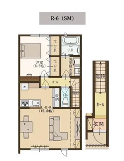 ユーソニアン妙高・渋江Aの間取り