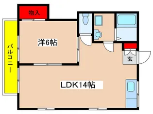サンフラワ-【2階】の間取り