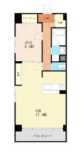 AREIZA【1階】の間取り