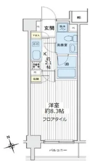 リエトコート向島【2階】の間取り