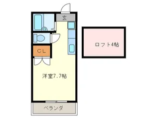 風雅2号館【2階】の間取り