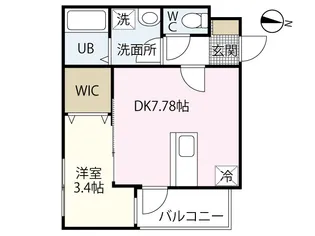 Esperanza江波【3階】の間取り