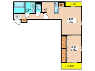 スペチアーレ クアットロ【2階】の間取り