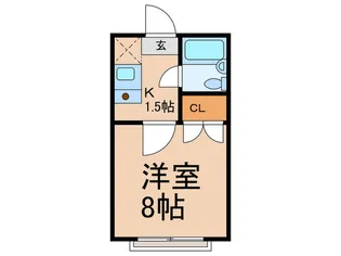 ド-ミ-フレンズ【1階】の間取り