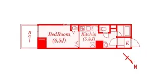 ロワール横濱レムナンツ【13階】の間取り