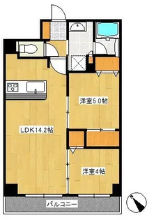 リアナアートパーク西葛西【5階】の間取り
