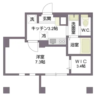 Trinity Shirokane トリニティシロカネ【1階】の間取り