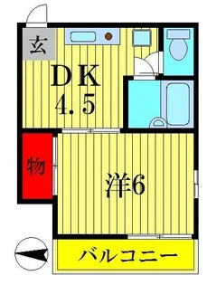 モーリスハイム【3階】の間取り
