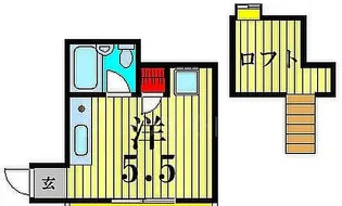 カーサヴェルデ【1階】の間取り