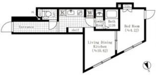 CREATIF池袋本町【4階】の間取り