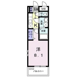 サンリット12【3階】の間取り