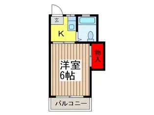 レジデンス.アシムラ【3階】の間取り