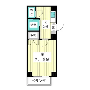 カワナセーワ【1階】の間取り