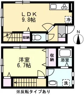 メゾン・ブランシュ三ケの間取り
