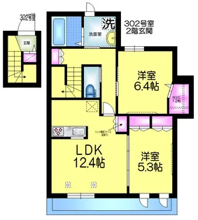 メゾン ド グランペールの間取り