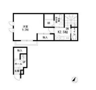 アザレア東大前の間取り