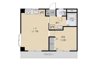 サンヒルズ弐番館【2階】の間取り