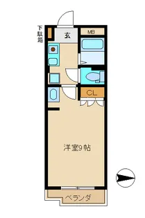 ラ・セゾンY・M【3階】の間取り