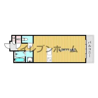 ガリレイ新町【9階】の間取り