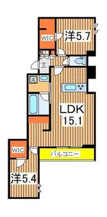 ステラ・アストーレT【2階】の間取り