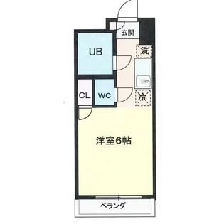 タートルストーンビル【1階】の間取り