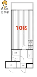 ピュアハイム本田【4階】の間取り