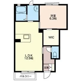 グランデュール シャーメゾン【1階】の間取り