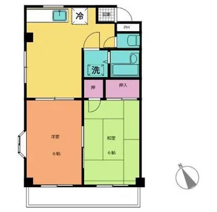 寺島ハイツ【3階】の間取り