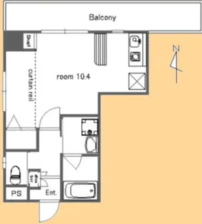 サンマリー鶴瀬【4階】の間取り