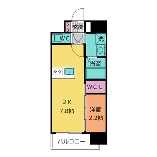 メイクスWアート上前津V【9階】の間取り