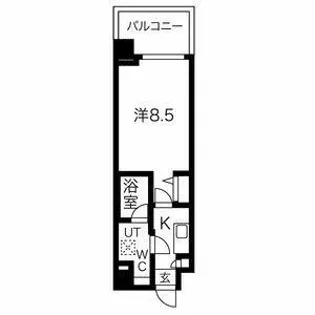 エルフォルテ赤羽西【2階】の間取り