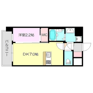 セレニテ十三ミラク【9階】の間取り