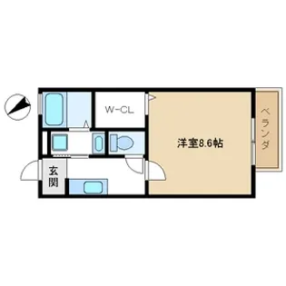 グレイス【2階】の間取り