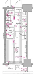 ガーラ・グランディ池袋II【3階】の間取り