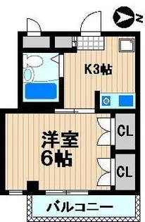 CASA EBATA【1階】の間取り