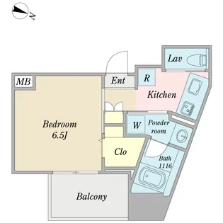 SOARS【8階】の間取り
