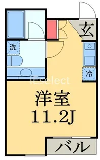 グレイスコート千葉みなと【2階】の間取り