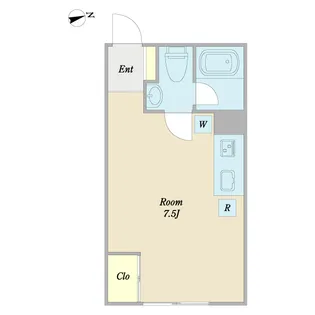 メゾン・ド・トーシン中野【2階】の間取り