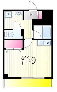 アルシェ柏【6階】の間取り