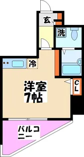 トーシンフェニックス初台弐番館【14階】の間取り