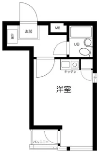 日興パレス西荻窪PARTII【2階】の間取り
