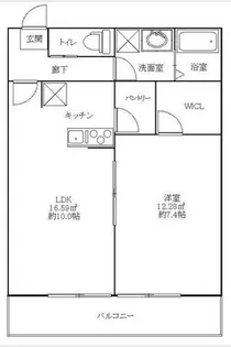 ハイセンチュリー【3階】の間取り
