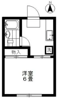 第一コーポ栄喜【2階】の間取り