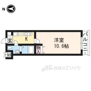 メゾンウィーブ【3階】の間取り