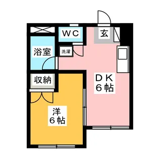 メゾン グランド ラヴィ【2階】の間取り