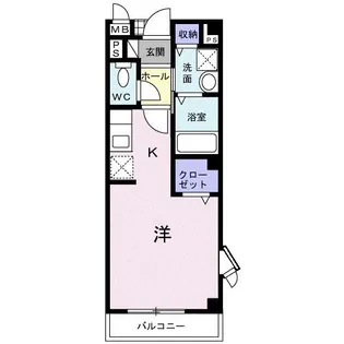 MILKY WAY【1階】の間取り