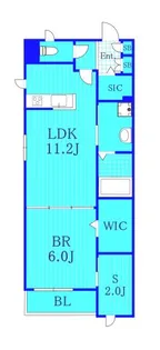 アシュテシュール【3階】の間取り