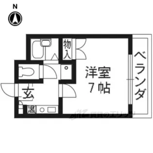 ラトゥール石龍【3階】の間取り
