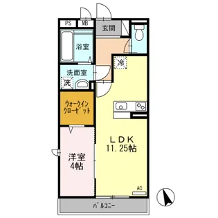 Kヴィラージュ【3階】の間取り
