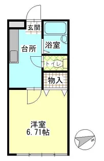 藤ハイツ【1階】の間取り